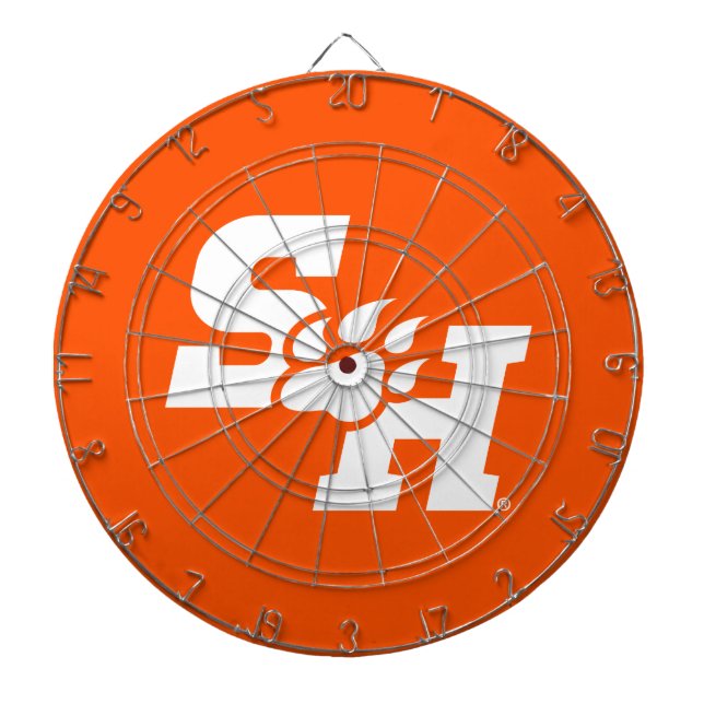 SH & Bear Paw Logo Dart Board (Front)
