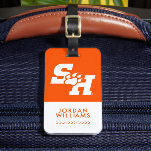 SH & Bear Paw Logo Luggage Tag