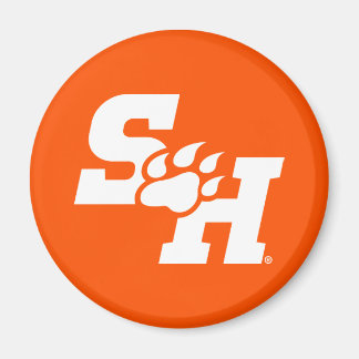SH & Bear Paw Logo Magnet