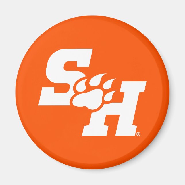 SH & Bear Paw Logo Magnet (Front)