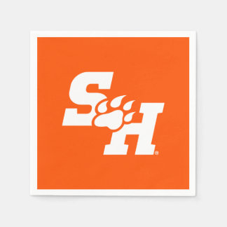 SH & Bear Paw Logo Napkins