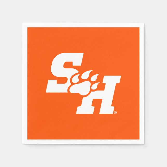 SH & Bear Paw Logo Napkins (Front)