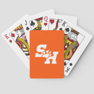 SH & Bear Paw Logo Poker Cards