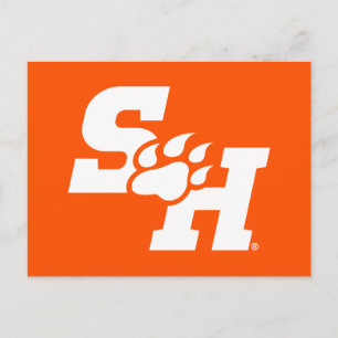 SH & Bear Paw Logo Postcard