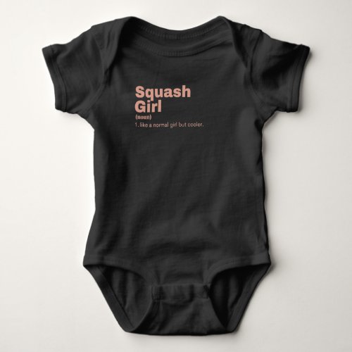 sh Girl _ Squash Baby Bodysuit