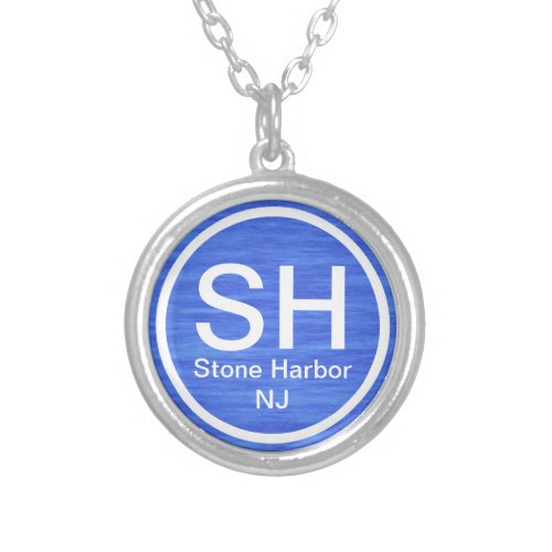 SH Stone Harbor NJ Beach Necklace