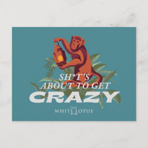 Sh*t's About to Get Crazy - The White Lotus Postcard