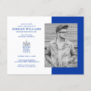 SH University   Graduation Announcement Postcard