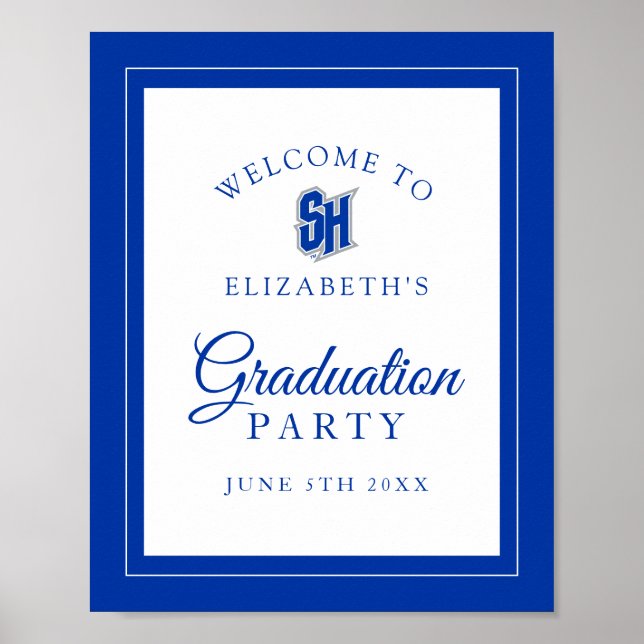 SH University | Graduation Party Poster (Front)