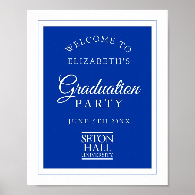 SH University | Graduation Party Poster (Front)