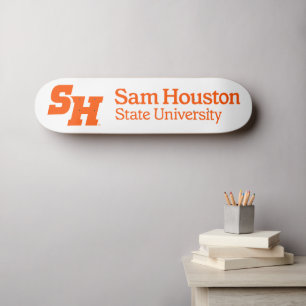 SH & Wordmark Combination Logo Skateboard