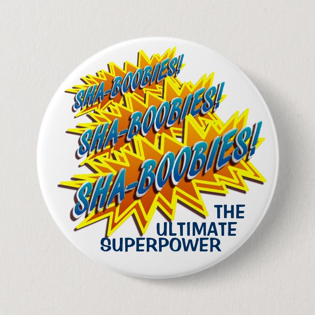 Sha-Boobies! Button (Front)