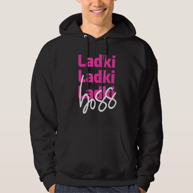 Shaadi Wedding Boss Ladki Desi Bollywood Hoodie (Front)