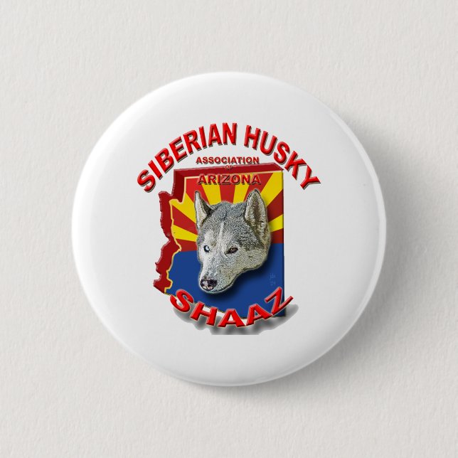 SHAAZ Logo Products Pinback Button (Front)