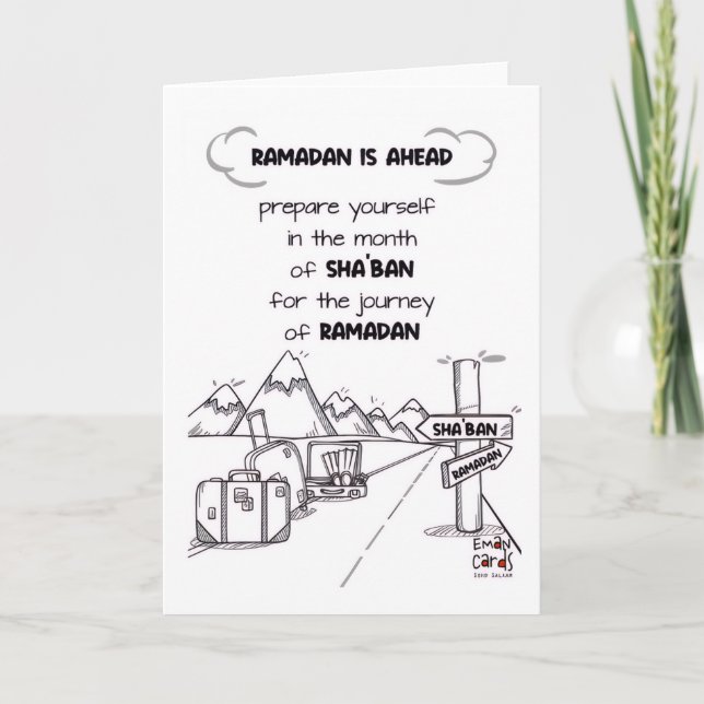 Shaban - Holy Month Blessings Card (Front)