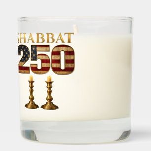 Shabbat 250 Candle Jewish American Heritage