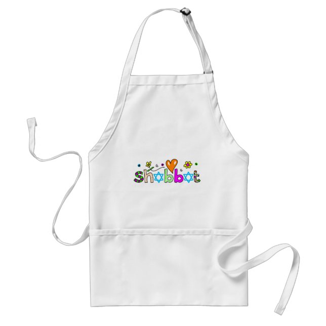 Shabbat Adult Apron (Front)