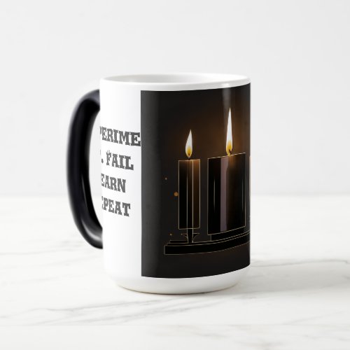 Shabbat Candles Icon_Illuminating Strength Magic Mug