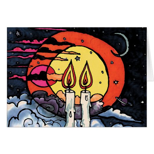 Shabbat Cards (Front Horizontal)