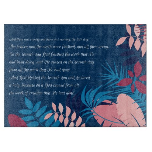 Shabbat Challah Cutting Board Kiddush Torah Quote