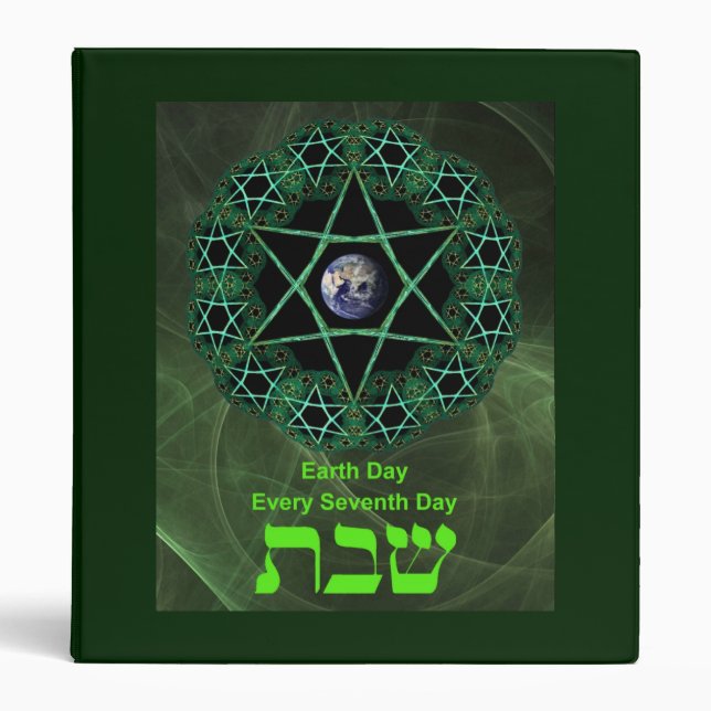 Shabbat - Earth Day Binder (Front)