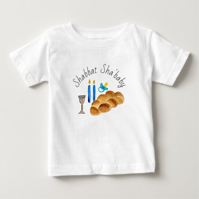 Shabbat Sha'Baby T-Shirt (Front)