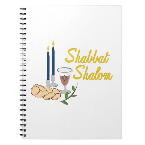 Shabbat Shalom Notebook