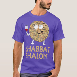 Shabbat Shalom Shirt Funny Matzo Face Happy Passov