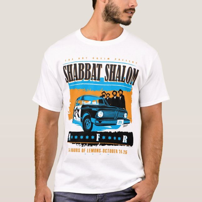 Shabbat  Shalom  T-Shirt (Front)