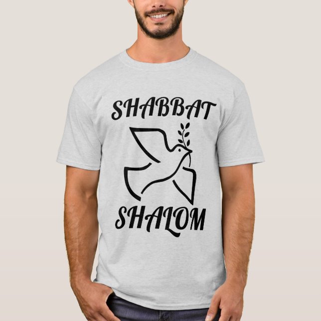SHABBAT SHALOM T-SHIRTS (Front)