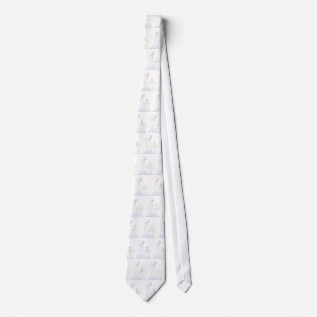 Shabbat Shalom tie (Front)
