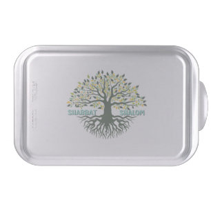 Shabbat Shalom Tree of Life Challah Cake Pan