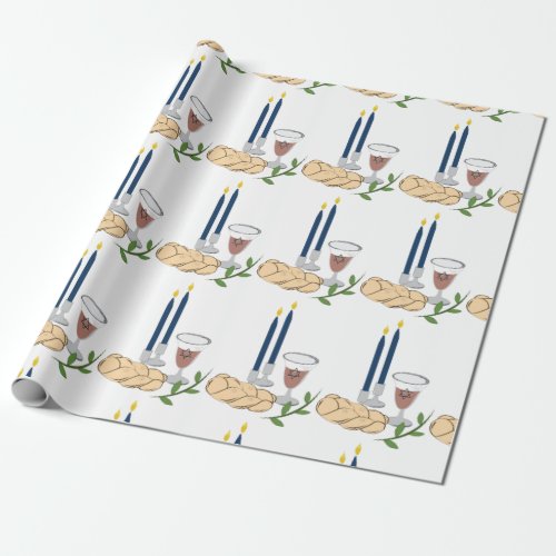 Shabbat Wrapping Paper