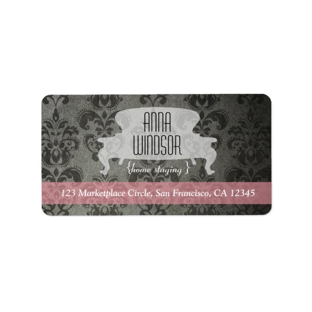 Shabby Chic Address Labels (Front)