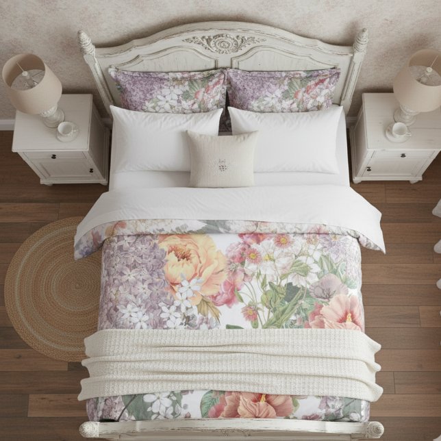 Shabby Chic Beautiful Wildflowers Duvet Cover (Creator Uploaded)