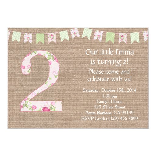 Chic Birthday Invitations 7