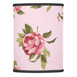 Shabby Chic - blue, pink or yellow background Lamp Shade