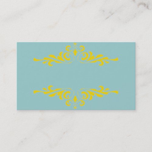 Shabby Chic Business Card Template