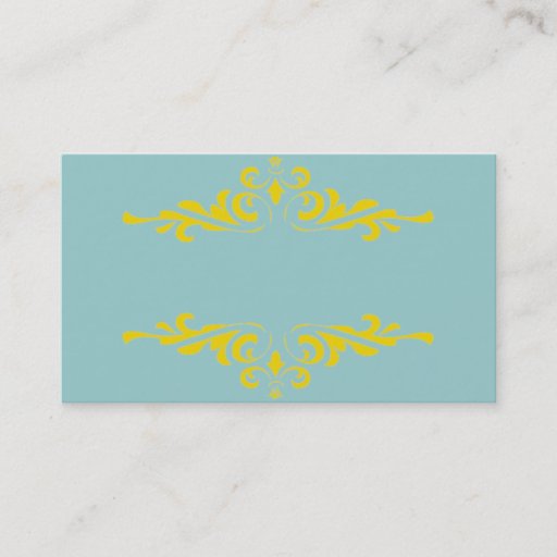 Customizable Shabby Chic Business Card Template