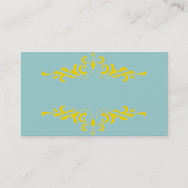 Shabby Chic Business Card (Front)