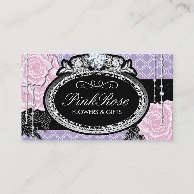 Shabby Chic Business Cards (Front)