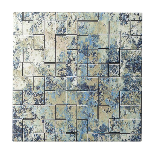 Shabby Chic Ceramic Tile (Front)