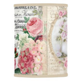 Shabby chic collage,country victorian,decoupage, b lamp shade (Front)
