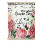 Shabby chic collage,country victorian,decoupage, b lamp shade (Left)