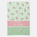 Shabby Chic Country Floral Kitchen Towel