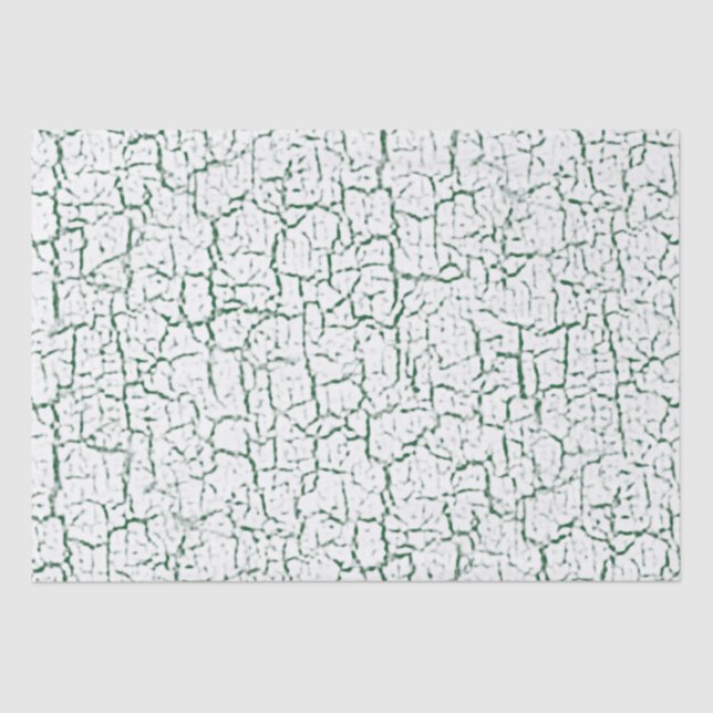 Shabby Chic Crackle Paint Customizable Tissue Paper (Front)