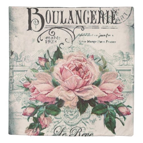 shabby chic decoupage victorian french chic pa duvet cover