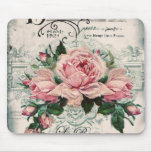 shabby chic, decoupage, victorian, french chic, pa mouse pad