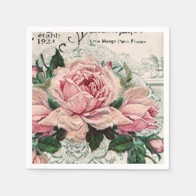 shabby chic, decoupage, victorian, french chic, pa napkins (Front)