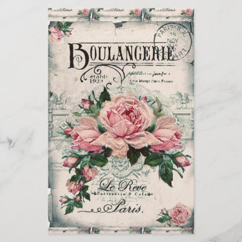 shabby chic decoupage victorian french chic pa stationery